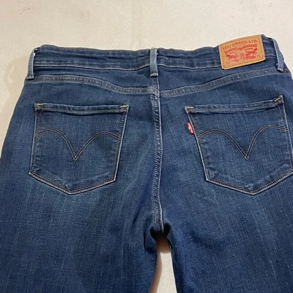 Levi's Dark Blue Women's Skinny Jeans size 12 - Picture 8 of 11